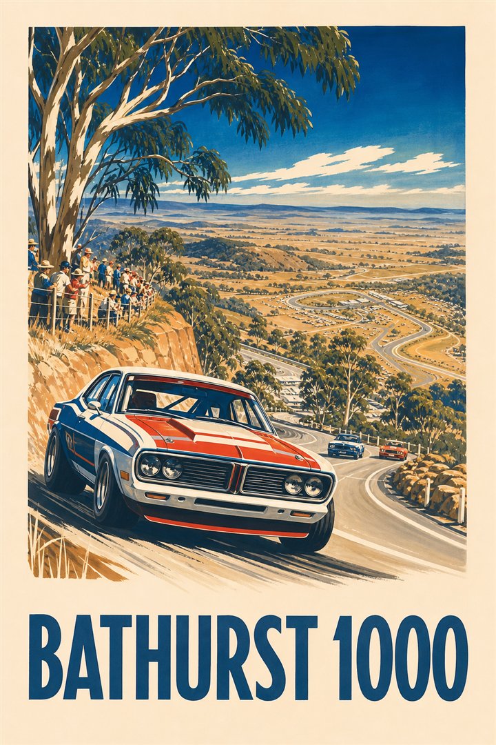 Affiche de course Bathurst 1000
