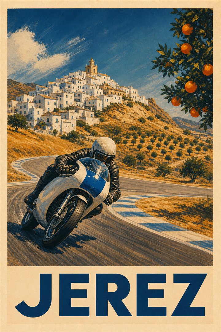 Affiche de course Jerez