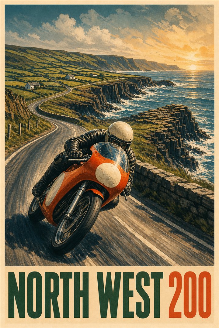 Affiche de course North West 200