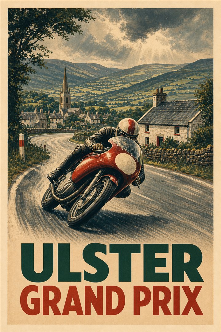 Affiche de course Ulster Grand Prix