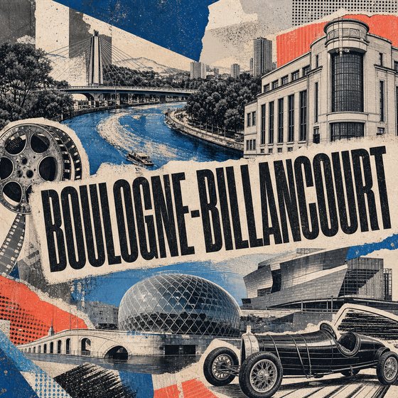 Affiche collage POSTYOURMOOD de Boulogne-Billancourt
