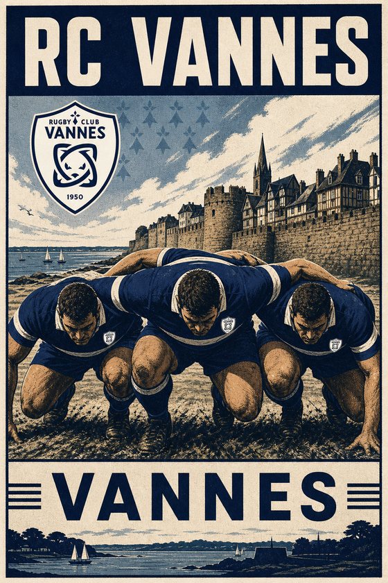 Affiche de course RC Vannes